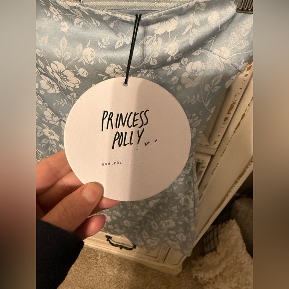 Princess Polly Ramie Strapless mini dress NWT - Picture 4 of 7